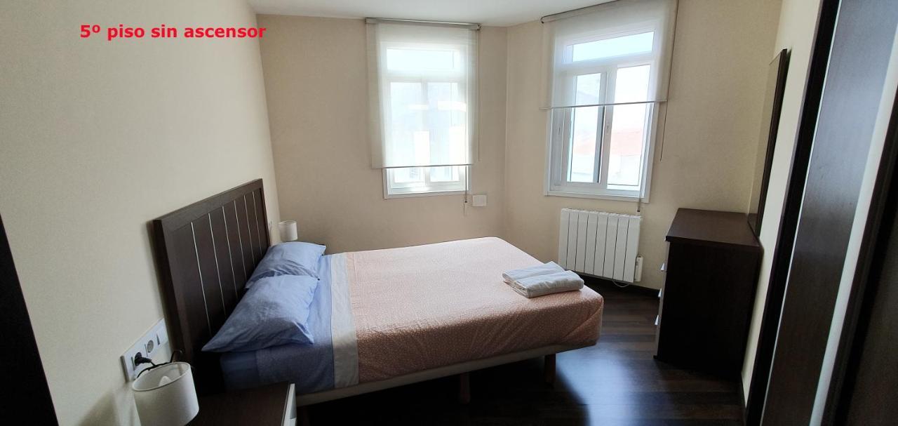 Coqueto Apartamento De 2 Habitaciones En Zona Estacion Tren La Coruña Esterno foto