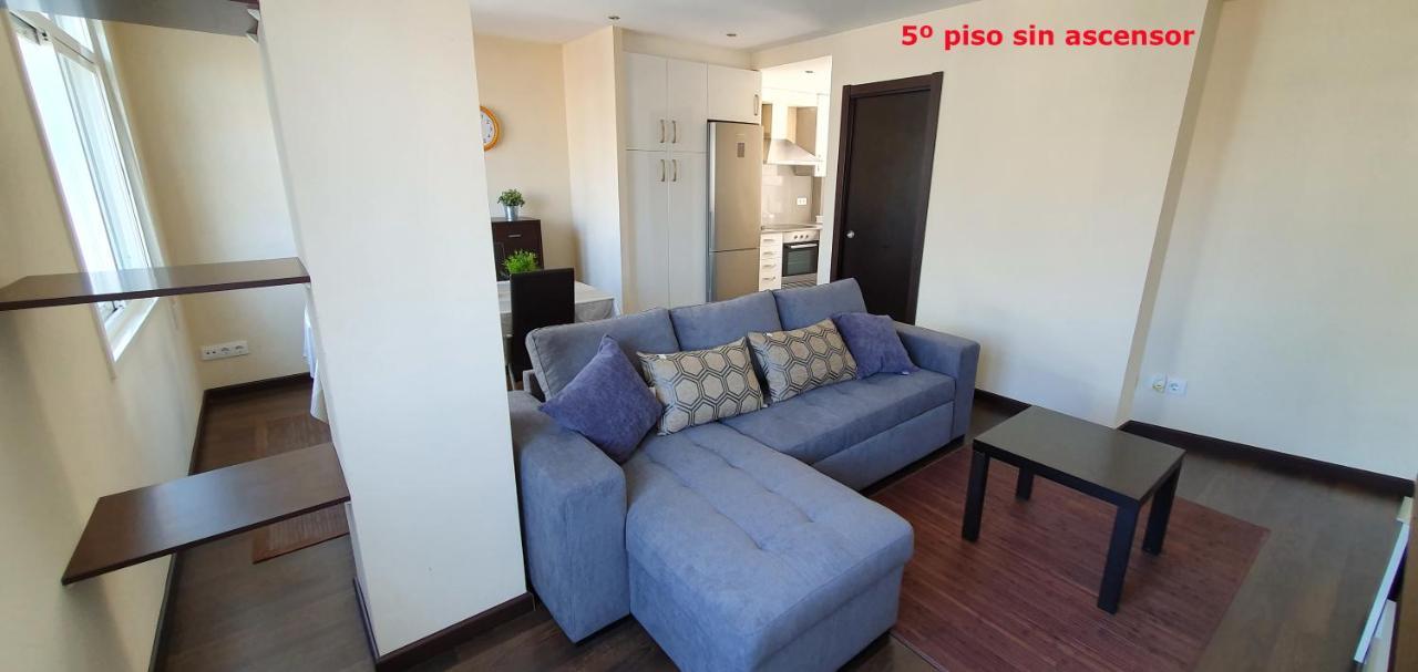 Coqueto Apartamento De 2 Habitaciones En Zona Estacion Tren La Coruña Esterno foto